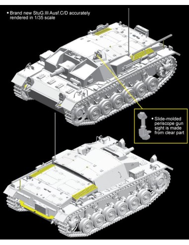 STURMGESCHÜTZ 7.5cm KANONE (Sd.Kfz.142) Ausf.C/D