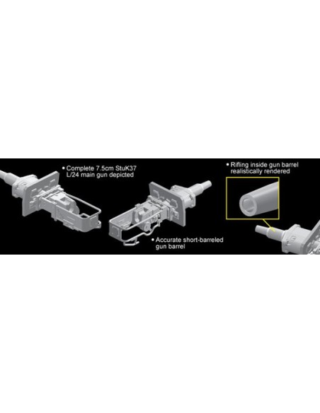 STURMGESCHÜTZ 7.5cm KANONE (Sd.Kfz.142) Ausf.C/D