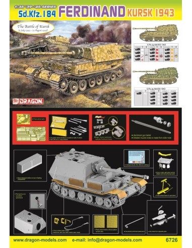 Sd.Kfz. 184 Ferdinand - Kursk 1943