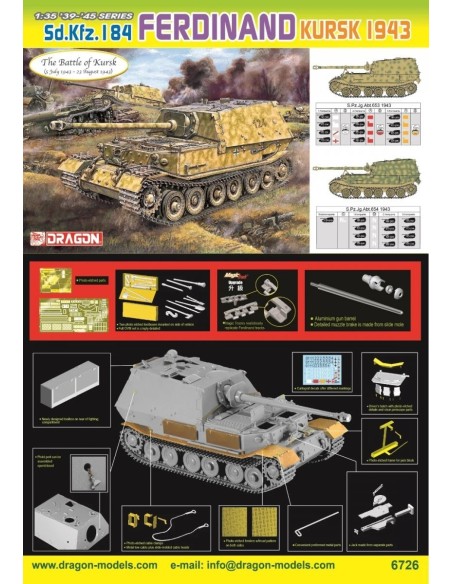 Sd.Kfz. 184 Ferdinand - Kursk 1943