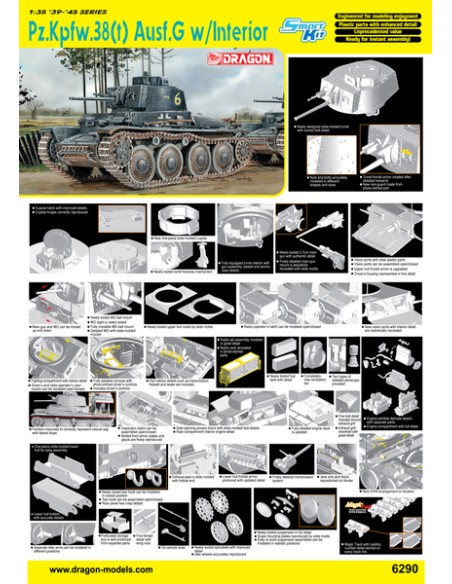 Pz.Kpfw. 38(t) Ausf. G w/Interior