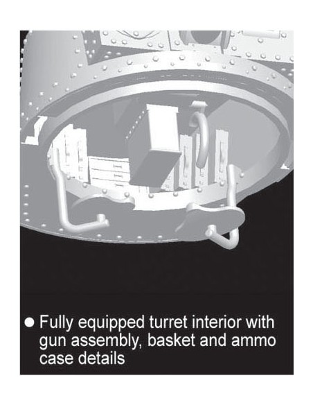 Pz.Kpfw. 38(t) Ausf. G w/Interior