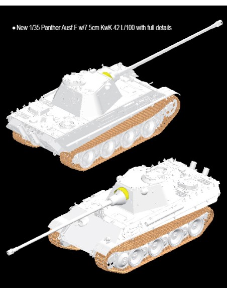 Sd.Kfz.171 Panther Ausf.F w/7.5cm KwK42 L/100