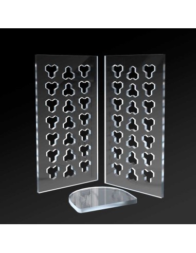 MOLDE ACRÍLICO - ADOQUIN TRIHEX