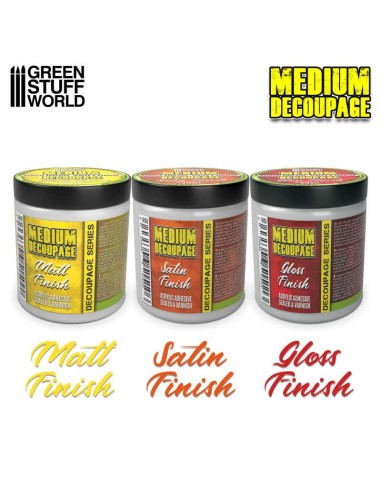 MEDIUM DECOUPAGE 250ml - MATE