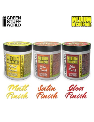 MEDIUM DECOUPAGE 250ml - SATINADO