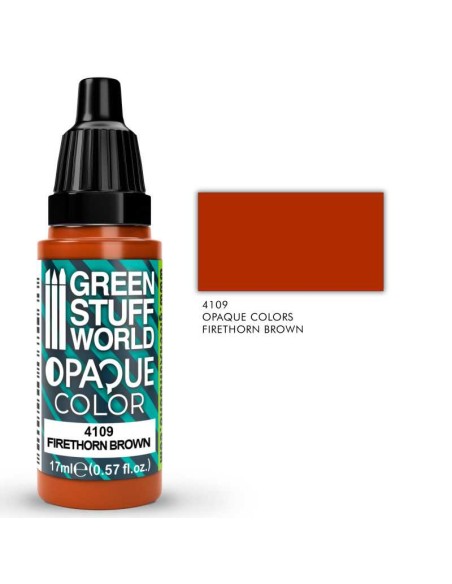 PINTURA ACRÍLICA OPACA - FIRETHORN BROWN