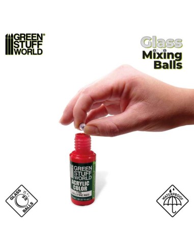 BOLAS DE CRISTAL MEZCLADORAS 8mm