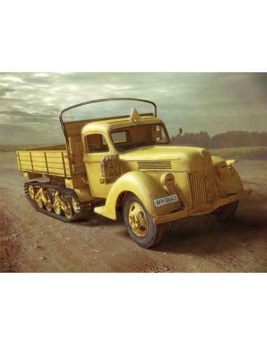 WWII German Semi-Tracked Truck V3000S/SS M...