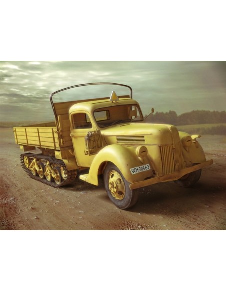 WWII German Semi-Tracked Truck V3000S/SS M (Sd.Kfz.3b) Maultier