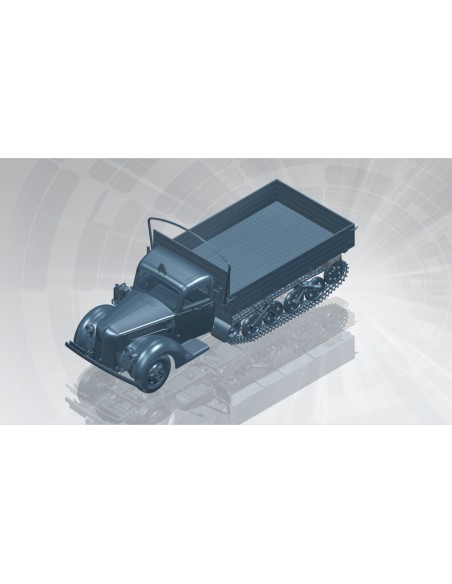 WWII German Semi-Tracked Truck V3000S/SS M (Sd.Kfz.3b) Maultier