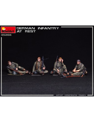 German Infantry at rest