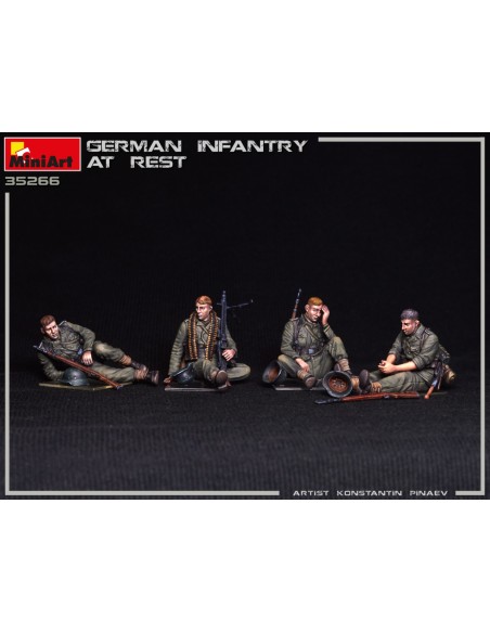 German Infantry at rest