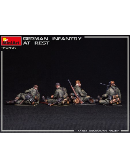 German Infantry at rest