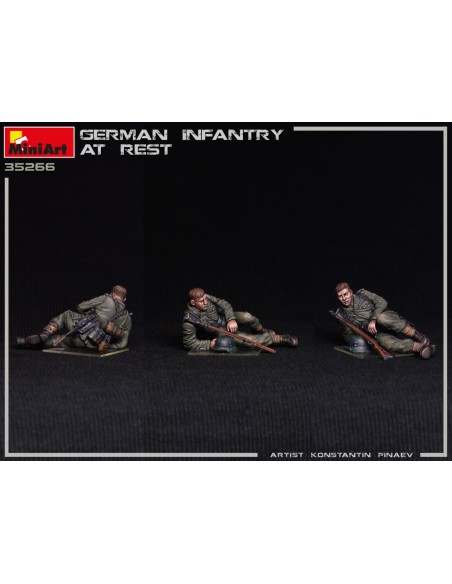 German Infantry at rest