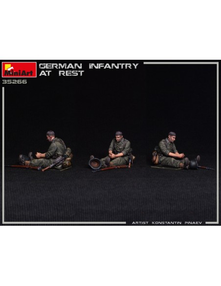 German Infantry at rest