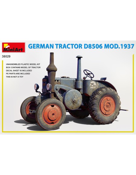 GERMAN TRACTOR D8506 MOD. 1937