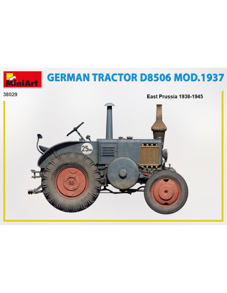 GERMAN TRACTOR D8506 MOD. 1937