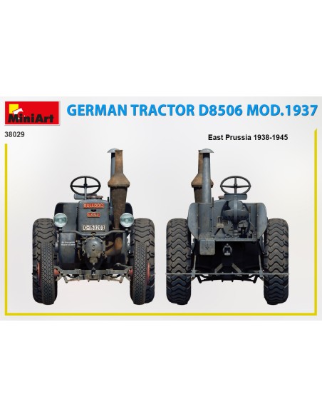 GERMAN TRACTOR D8506 MOD. 1937