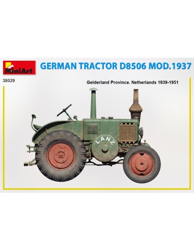 GERMAN TRACTOR D8506 MOD. 1937