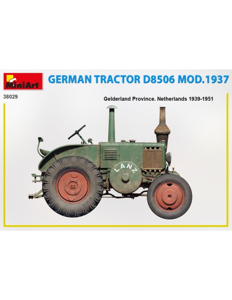 GERMAN TRACTOR D8506 MOD. 1937