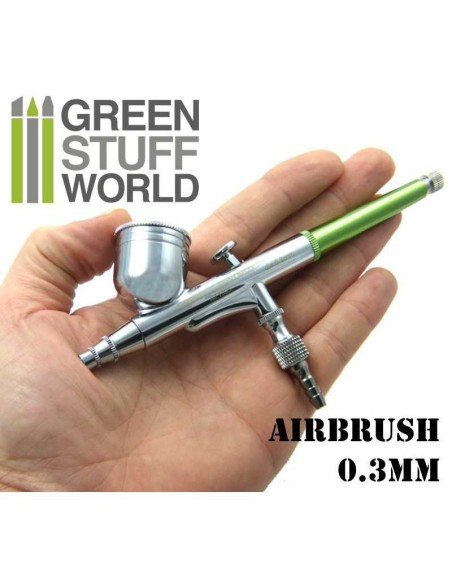 AERÓGRAFO GSW DOBLE-ACCIÓN 0.3 mm