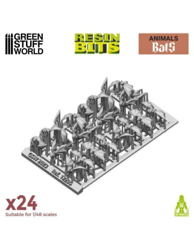 SET IMPRESO EN 3D - MURCIÉLAGOS