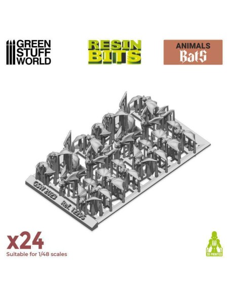 SET IMPRESO EN 3D - MURCIÉLAGOS