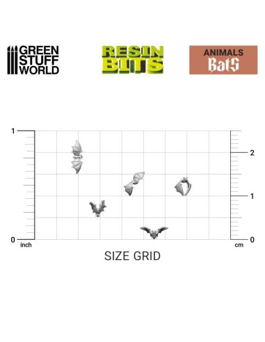 SET IMPRESO EN 3D - MURCIÉLAGOS