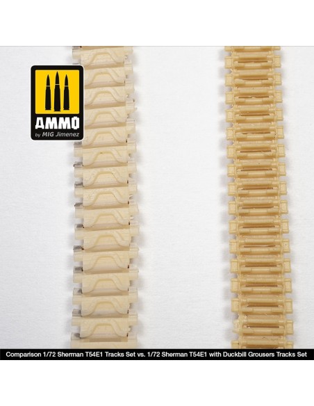 1/72 SET DE ORUGAS PARA SHERMAN T54E1