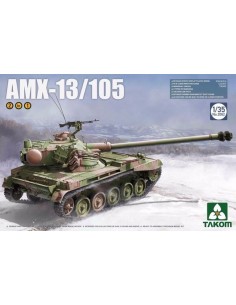 French Light Tank AMX-13/105 2 in 1 2