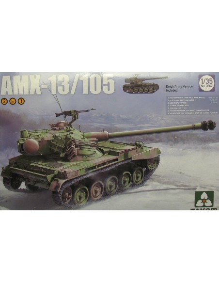 French Light Tank AMX-13/105 2 in 1