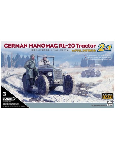 Tractor alemán Hanomag RL-20