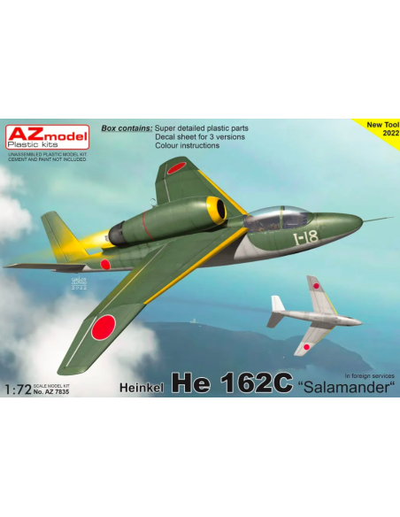 He 162C Salamander In foreign services