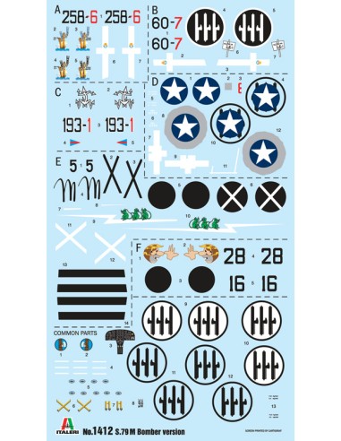 S.79 Sparviero Bomber Version