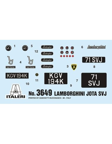 Lamborghini Miura Jota SVJ