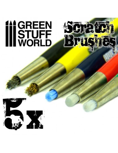 SET CEPILLOS SCRATCH