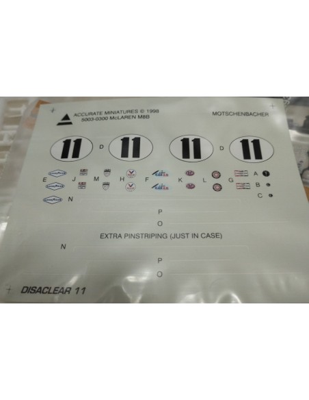 MCLAREN M8B 1970 CAN-AM RACER