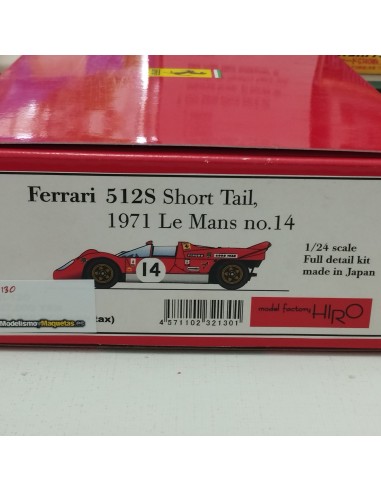 FERRARI 512S SHORT TAIL, 1971 LM Nº 14
