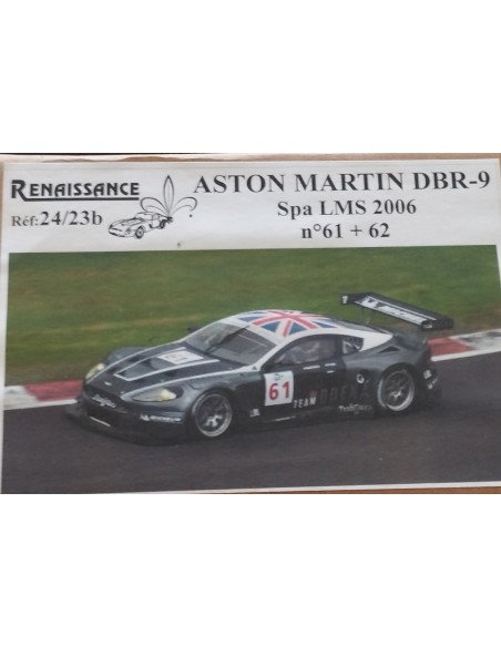 ASTON MARTIN DBR-9 SPA LMS 2006 Nº 61 + 62