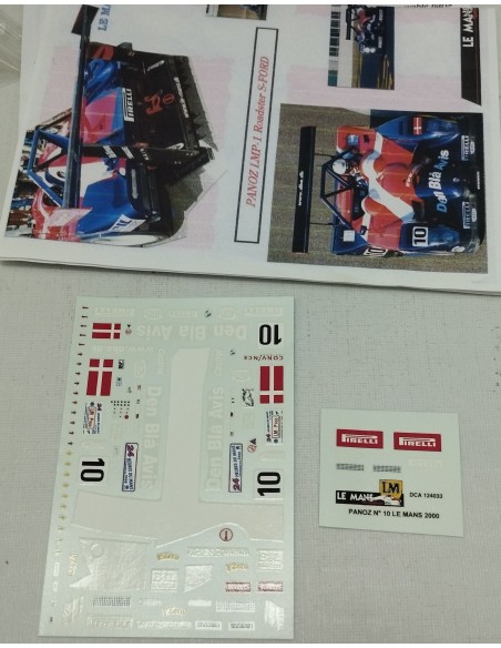 PANOZ LMP-1 ROADSTER S-FORD Nº 10 24H DE LEMANS 2000