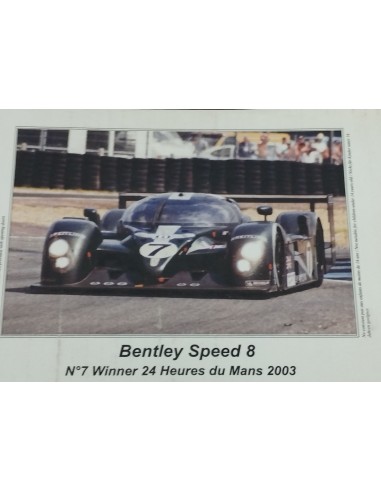 BENTLEY SPEED 8 Nº 7 WINNER 24H DE LEMANS + EDUARD