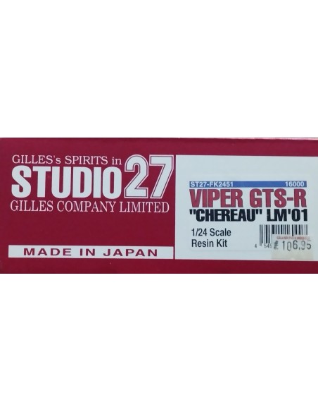 VIPER GTS-R CHEREAU LM ´01