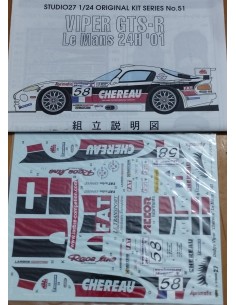VIPER GTS-R CHEREAU LM ´01 2