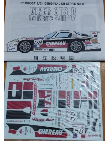 VIPER GTS-R CHEREAU LM ´01