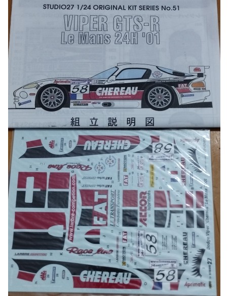 VIPER GTS-R CHEREAU LM ´01