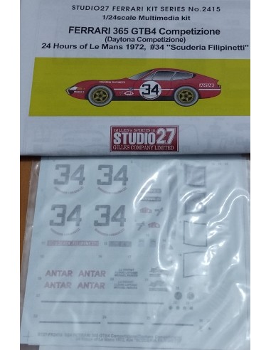 FERRARI 365 GTB4 COMPETICIONE DAYTONA 24H LM...