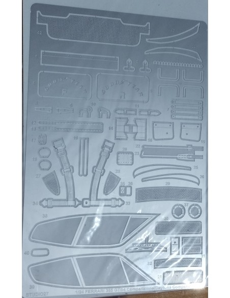 FERRARI 365 GTB4 COMPETICIONE DAYTONA 24H LM 1972 Nº34 SCUDERIA FILIPINETTI