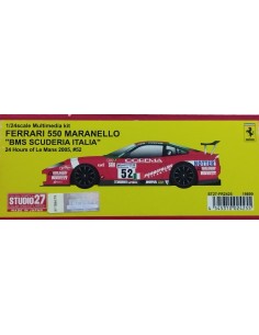 FERRARI 550 MANARELLO BMS SCUDERIA ITALIA 24H LM 2005 Nº52