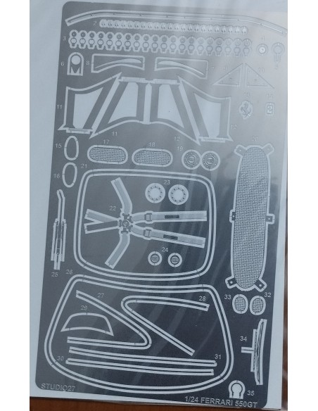 FERRARI 550 MANARELLO BMS SCUDERIA ITALIA 24H LM 2005 Nº52